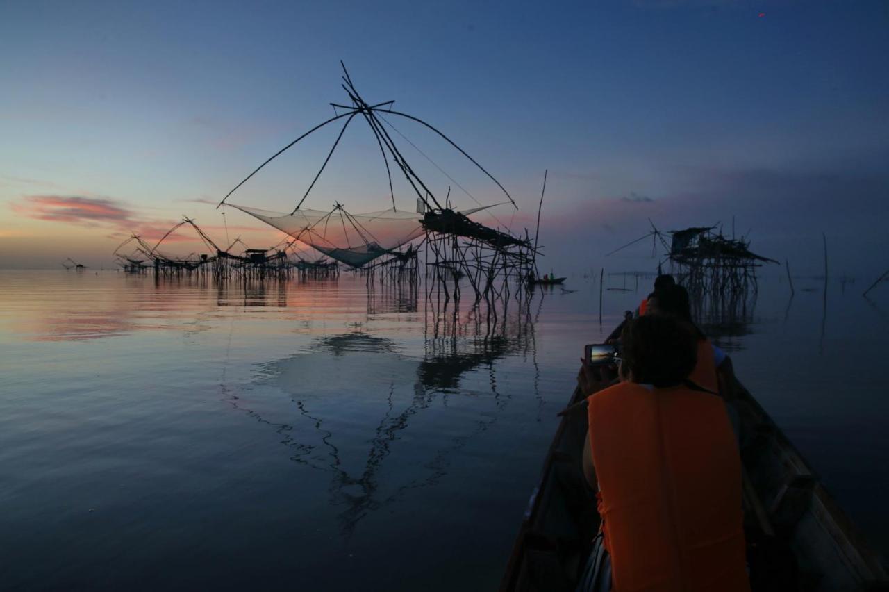 Wetlandcamp บ้านชายเล Phatthalung Eksteriør bilde