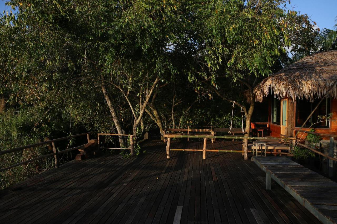 Wetlandcamp บ้านชายเล Phatthalung Eksteriør bilde